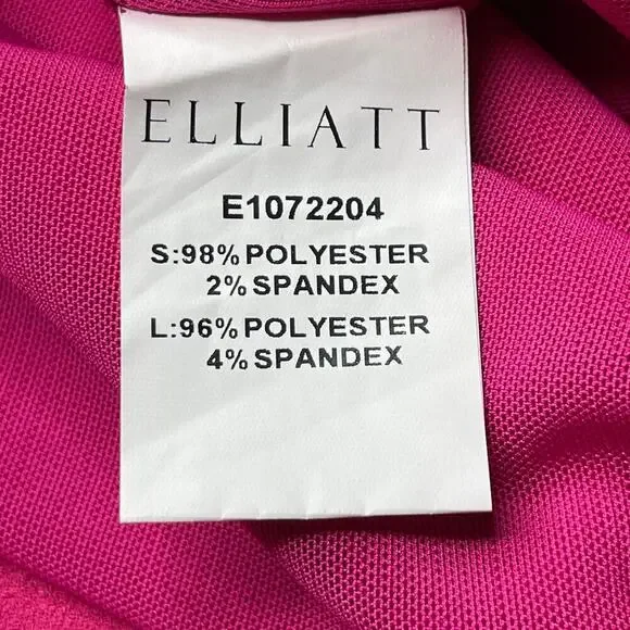 Elliatt Bermuda Mini Dress Crepe Fuchsia (bright pink) women’s size XS NWT - Picture 8 of 11